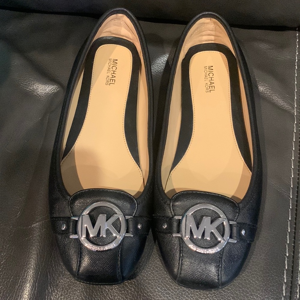 Michael Kors Black Flats